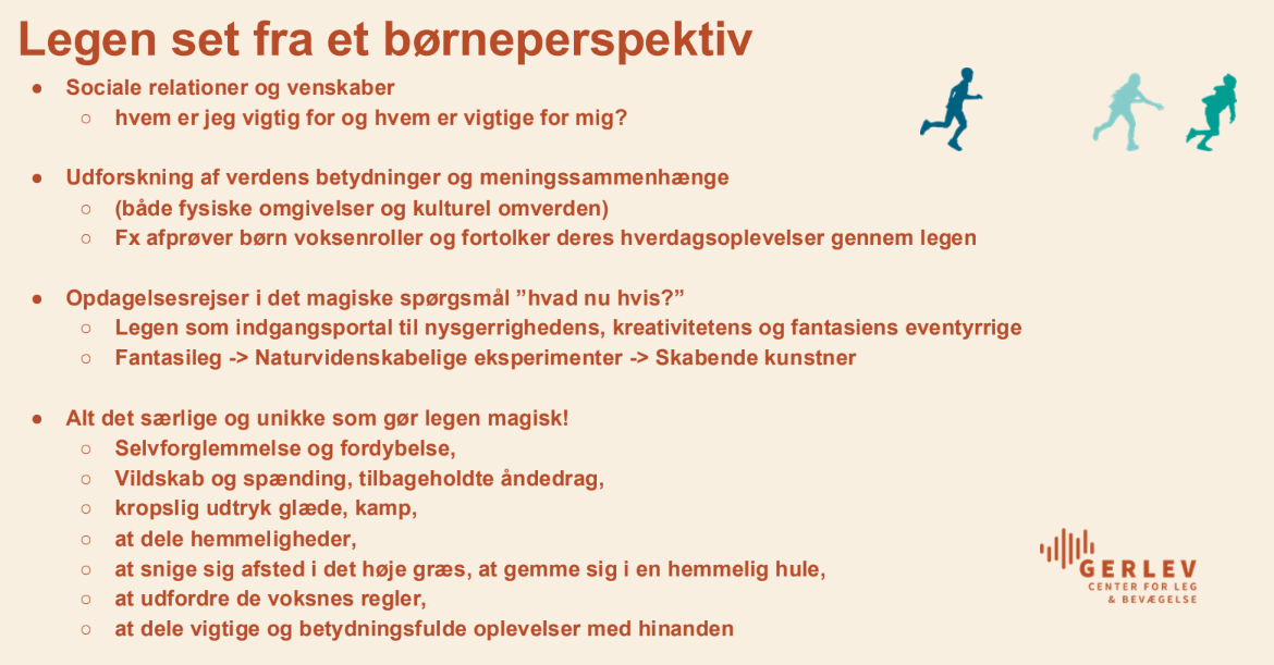 Leg fra barnets perspektiv